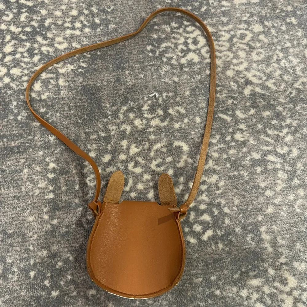 Leather Llama Mini Crossbody